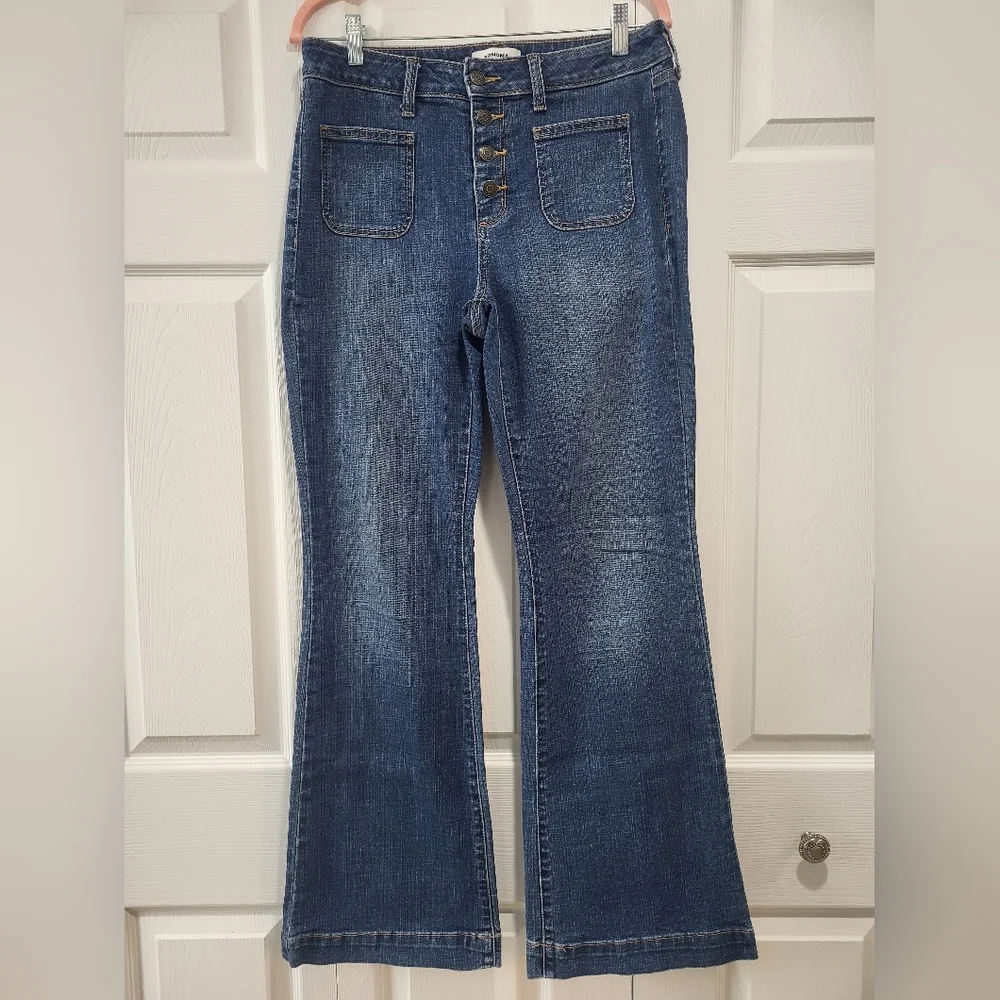 Sonoma Wide Leg Jeans, Size 10 - Picture 3 of 8